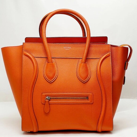 CELINE Hand Bag Red Leather mon-711-091325 - Picture 1 of 16